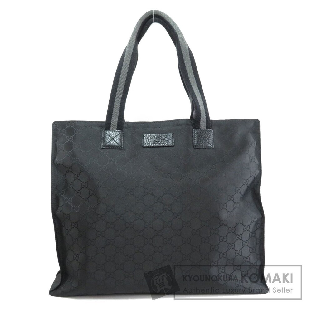 Gucci GG pattern outlet tote Shoulder bag Black